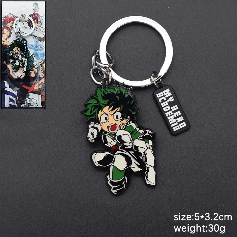 Moja hrdina a séria akademickej obce Keychain Hottarovaná akčná anime postava Periférne kľúče na párty Darčeky šperkov