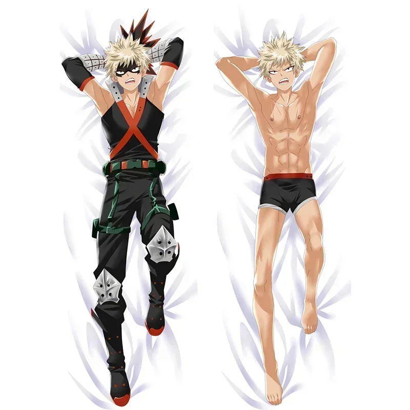 Moja hrdinská akademickú obec Bakugo Katsuki cosplay dakimakura vankúš objatie tela otaku na mieru darček