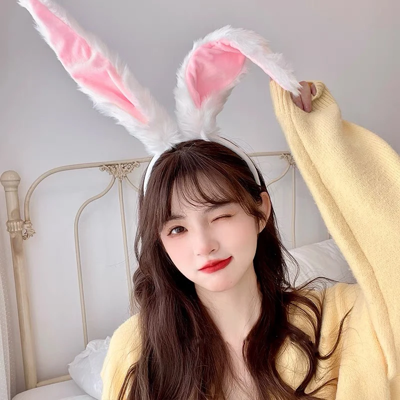 Molans extra veľký králičie uší čelenka pre dospelých Dospelé deti Hairbbbit králičie uší čelenka batoľatá vlasové doplnky