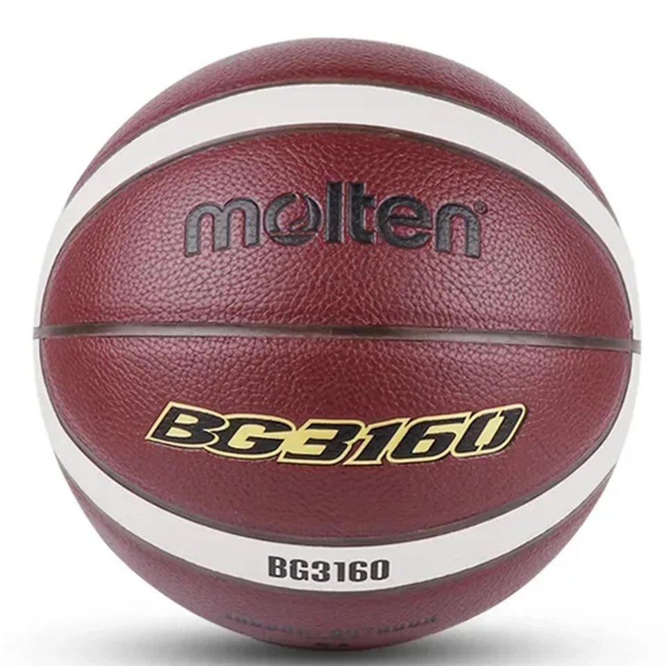 Molten basketbalové gule Veľkosť 7 BG3160 Vonkajšie kryté zápasové loptičky pre mládež ženy Muž Standard Basketball