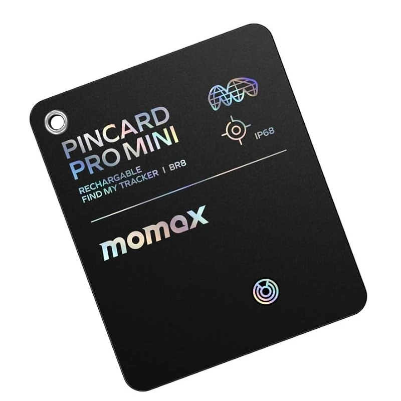 MOMAX PINCARD PRO MINICKÝ NÁKLAD NÁKLADA NÁHRADATEĽA DHCONABLE Tracker Card Slim Locator