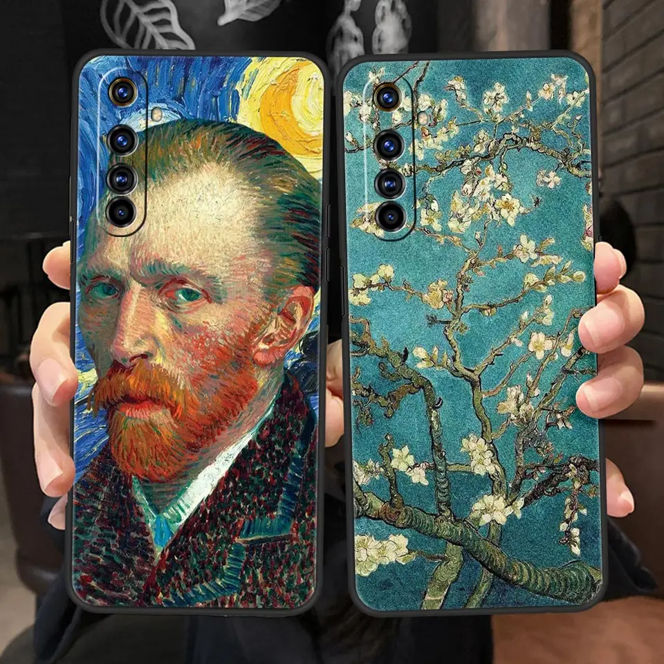 MONA LISA VAN GOGH OTALE ART ART pre Realme 11 10 9 8 5G 7 6 GT2 Pro Plus C21 C11 C25 C35 Cover For Realme GT NEO 2 3 3 3 Case