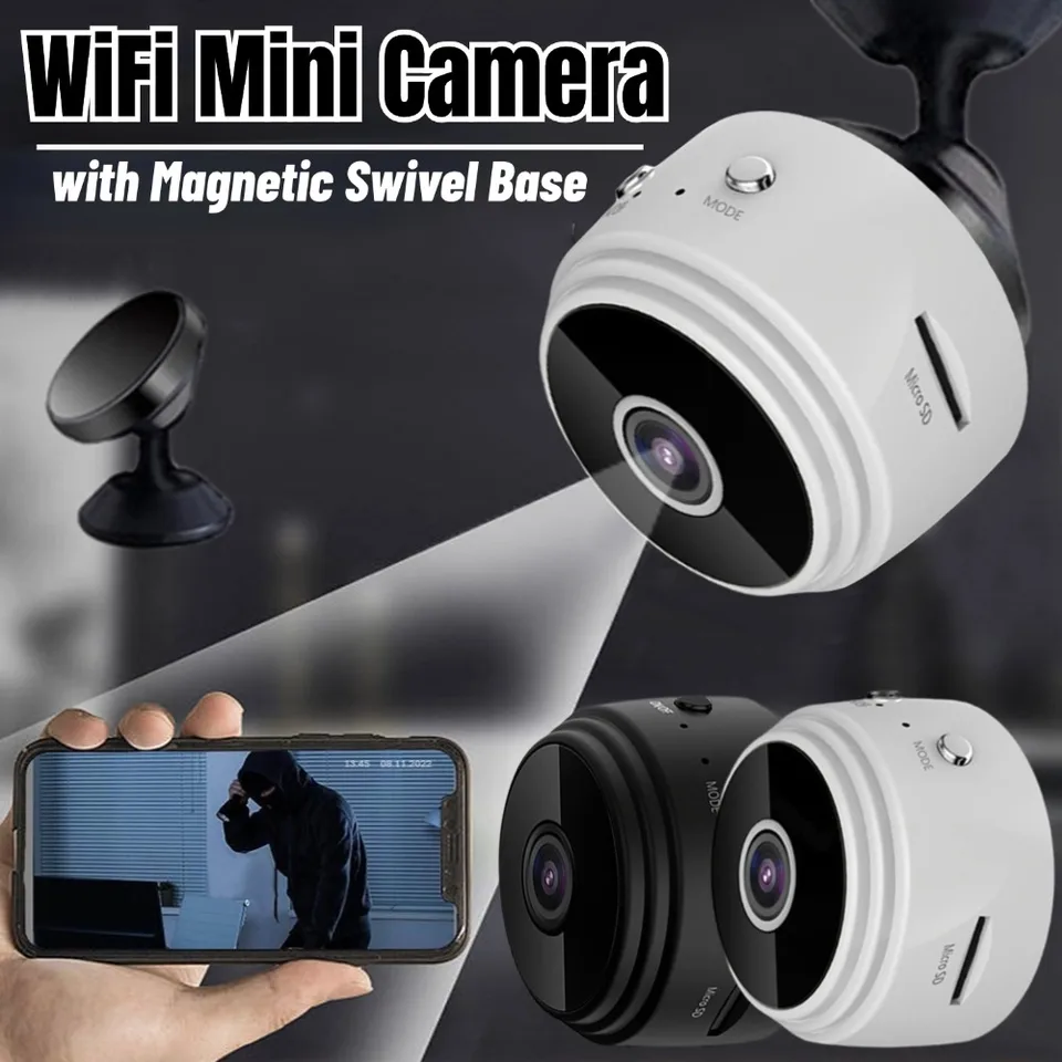 Monitor Cam Night Vision Monitorovanie zabezpečenia kamery USB Nabíjateľné diaľkové prezeranie silné magnetické pre domáce zvieratá pre domáce zvieratá v interiéri