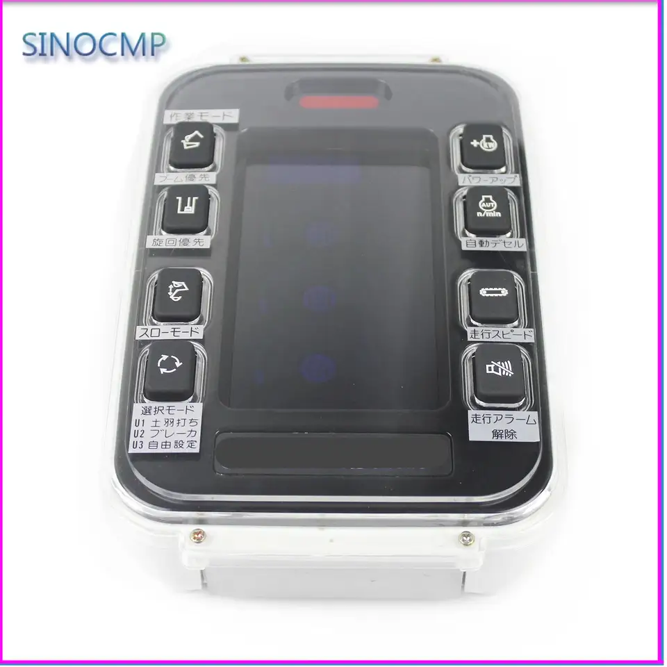 Monitorový zobrazovací panel 151-9385 106-0172 2JR02790 pre CAT E312B E318B E320B E325B E330B E345B Excavator Car Parls Dash Panely