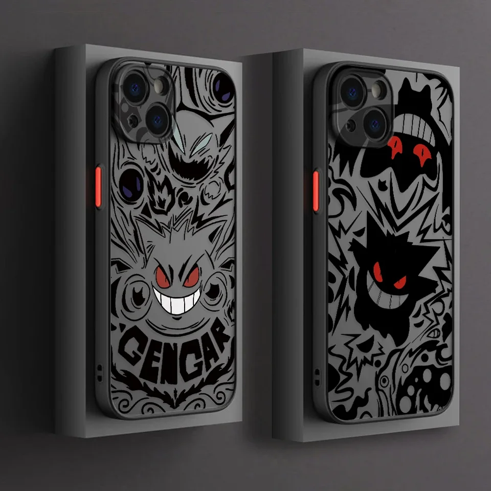 Monster Gengars Telefón puzdro pre OnePlus 6 7 7T 8 8t 9 Pro Nord 2 5G Matte Transparent Truck Cover