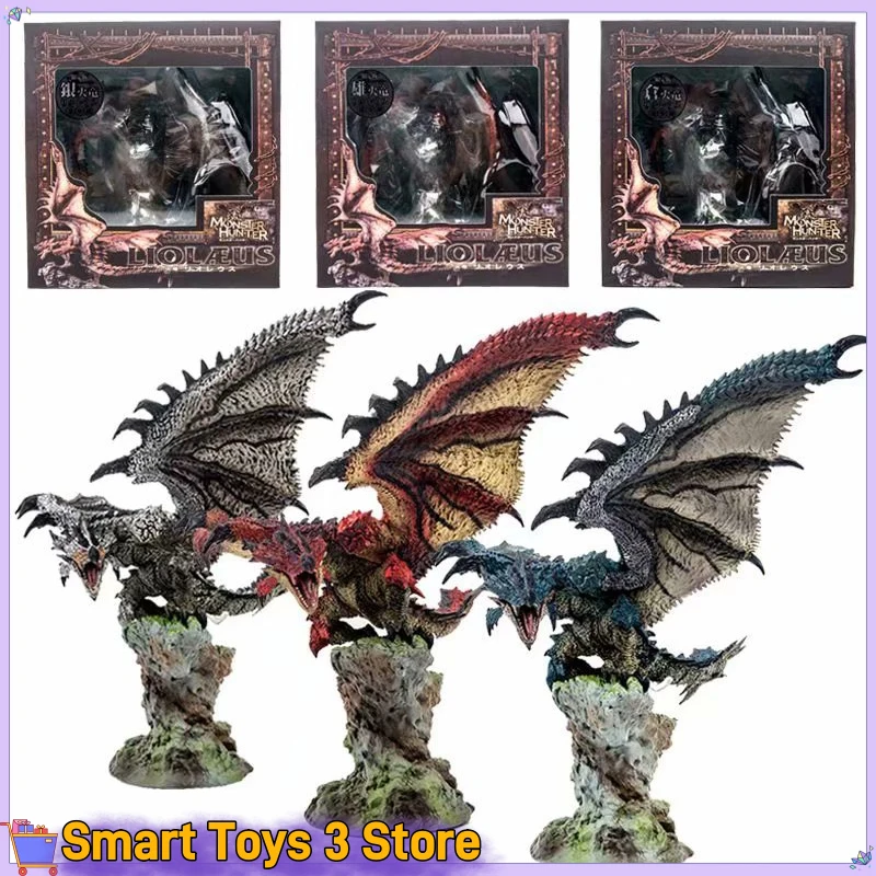Monster Hunter World Figure Game Dragon Action figurín Model Collection Zbierka dekorácie Hračky pre deti pre deti darčeky