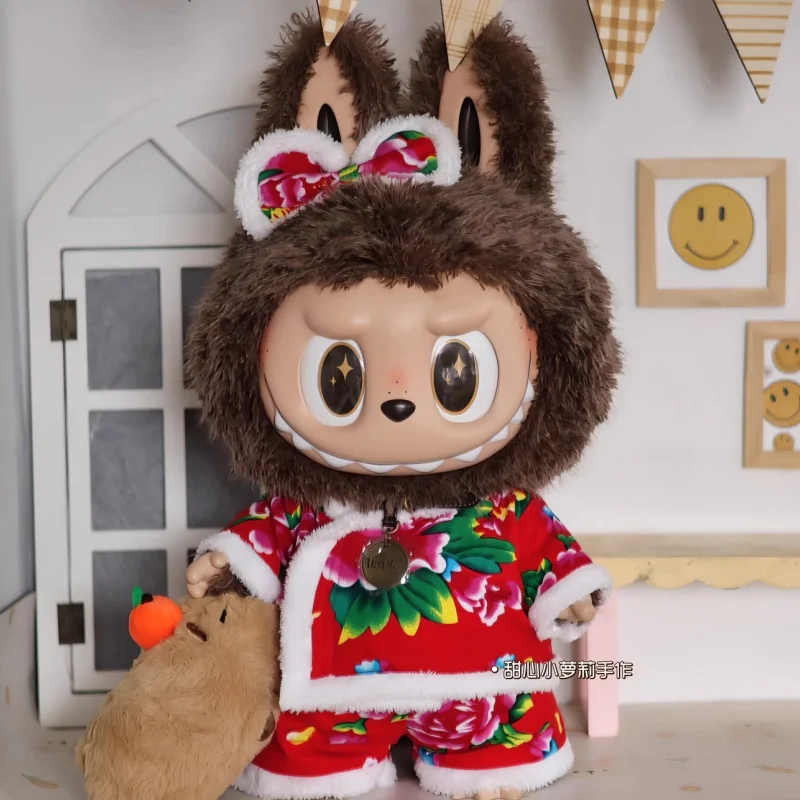 Monster Zimomo Smalt 58cmlabubu Doll Doll Di Clothing Dekorácie veľké oblečenie štýl celebrít set bohaté slečna ozdoby Darček