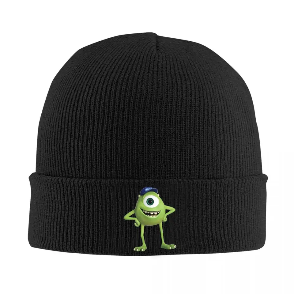 Monsters Inc. Mike a Sully Beanie Hats University Sullivan Boo pletená klobúk tepelné mužy Ženy