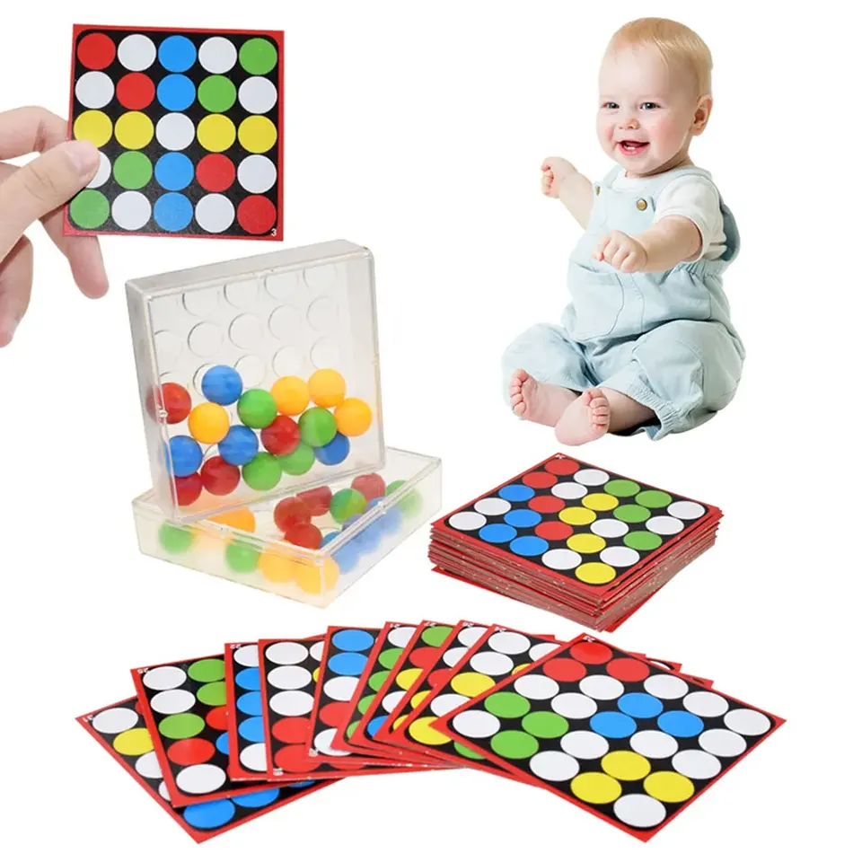 Montessori Flexibilný prst doska prstom prstová guľa Palm Treasure doska prst prst Ping Game Puzzle Hrace Flexibilný stolový prst
