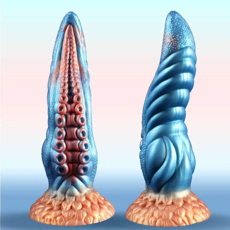 Monštrum obrovský chápadlo dildo gigant zúžené dildo s veľkým pohárom buttplug vaginálny análny hra orgazmus dospelý sex hračkou pre homosexuálov