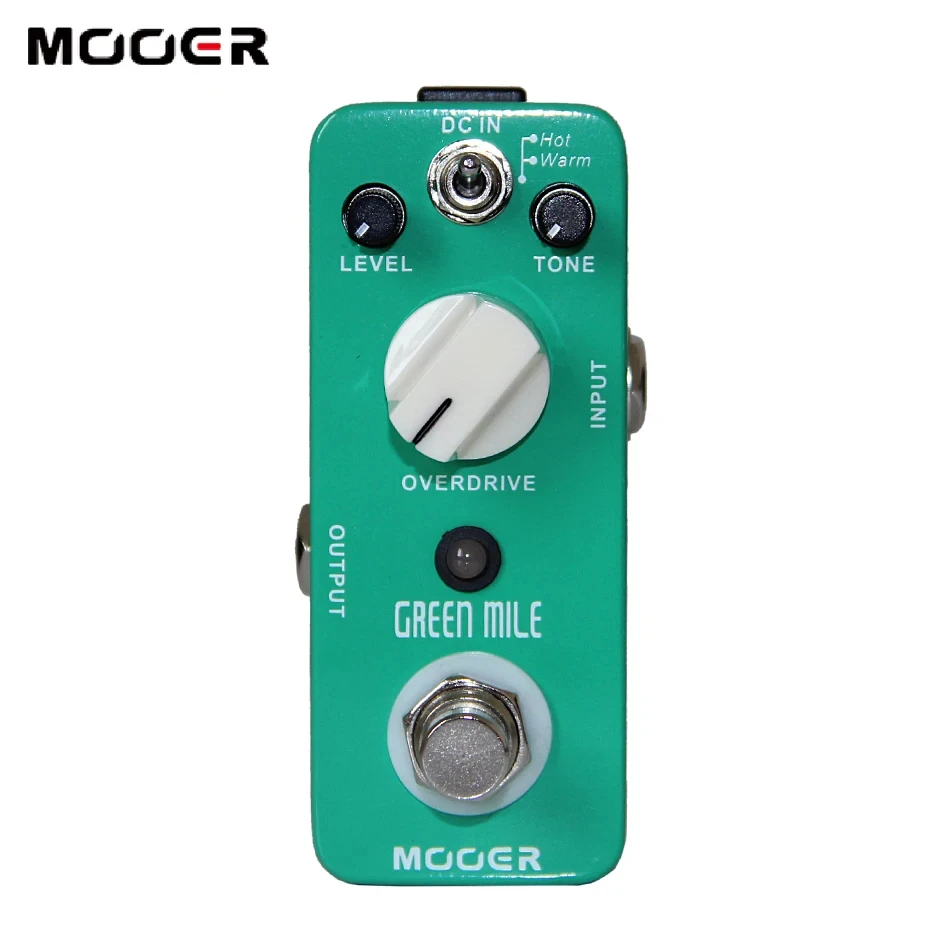 Mooer Green Mile Mini Overdrive Guitar Effect Pedál Micro Electric Guitar Pedál True OctAps Guitar Diely a príslušenstvo