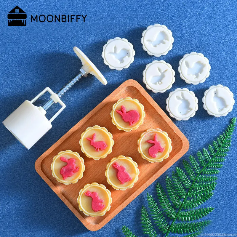 Moon Cake form Home Použite mung fazuľový koláč tortu model tlač Tlač nástroja ľadová kôra prietok Center Čínsky štýl ručne lisovaný koláčový pleseň