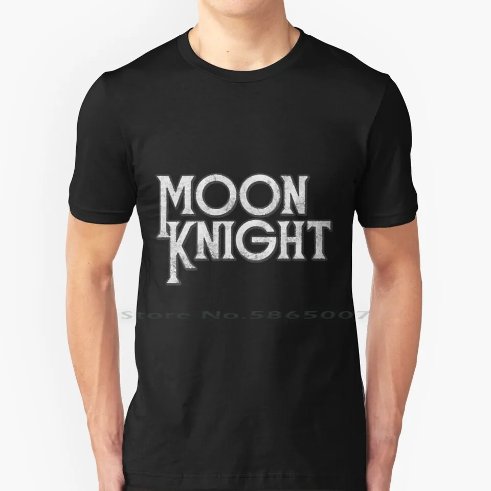 Moon Knight Funny Legends 100% bavlnená tričko Mesiac Knight Funny Legends Dark Fantasy Swords Space Cool Stredoveké slnečné kúzla