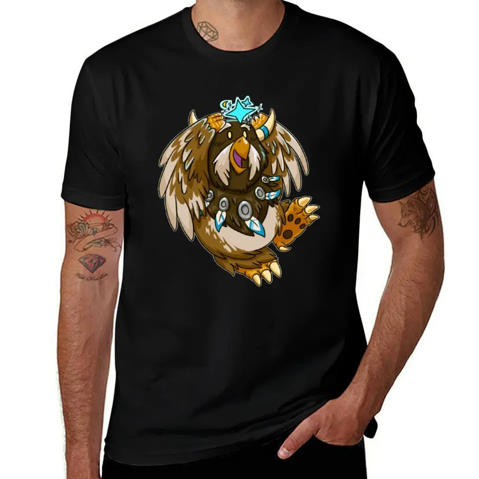 Moonkin Tauren Druid Tričko Rapper Grafické tričká Grafické odpaliská anime figúrky anime tričko Plain T tričká muži