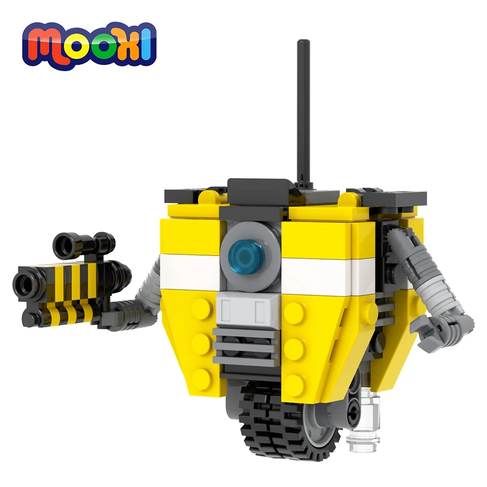 MOOXI Shoot Game Series MOC7266 137ks tehla DIY DIYAMA DETRAMA DETA DETI HORKY BUDOVANIE STAVE