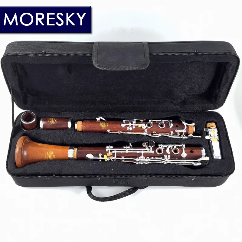 Moresky Oehler System Clarinet Redwood G naladenie Mopane Turkish Strieborné kľúče M205