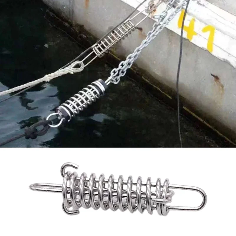 Morské dokovacie kotvenie Spring Spring Nerezový kábel napätie tlmič Snubber čln pružina Korózne kotvené kotvené kotvové kotvenie zariadenia