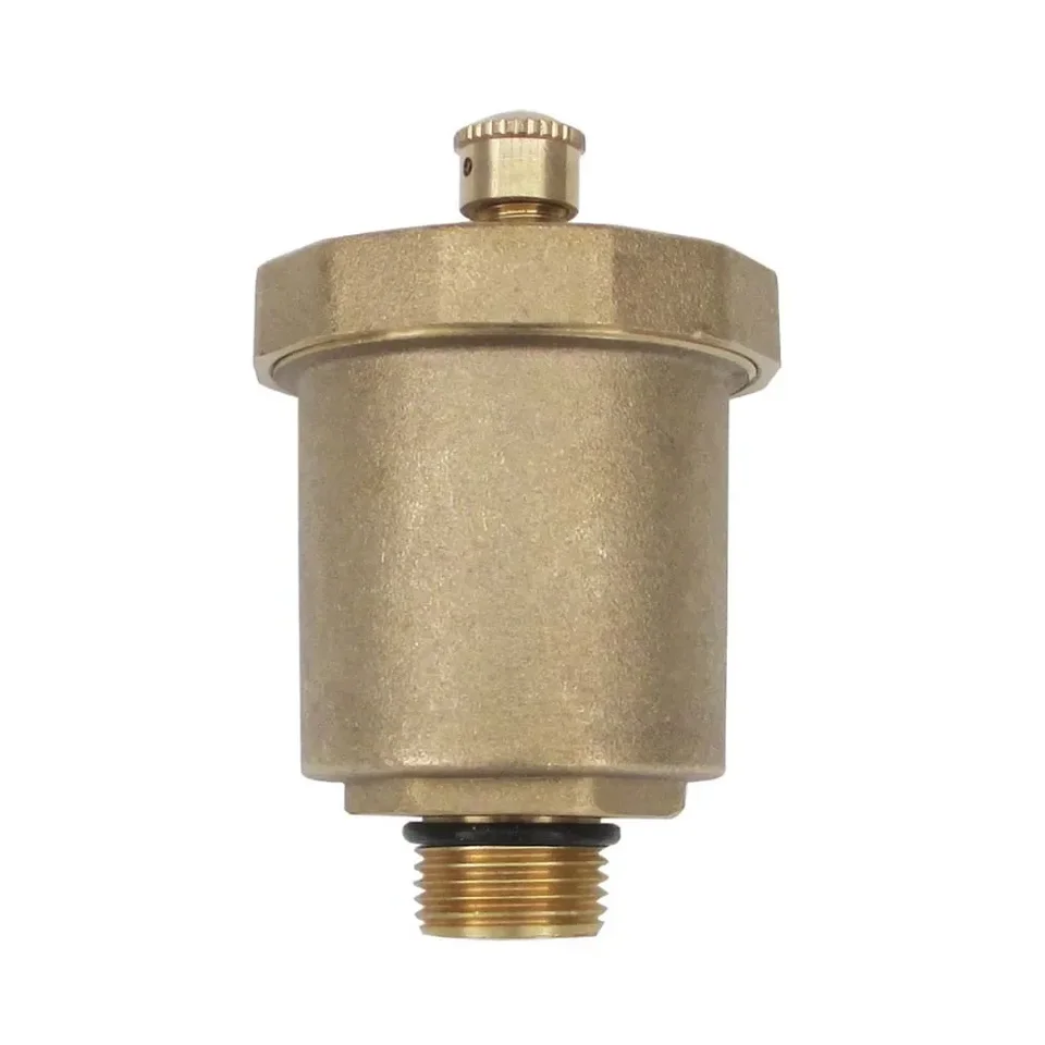 Mosadzný automatický ventil na uvoľňovanie vzduchu 3/8 '' 1/2 '' 3/4 '' 1 '' BSP pre systém ohrievača slnečného vody