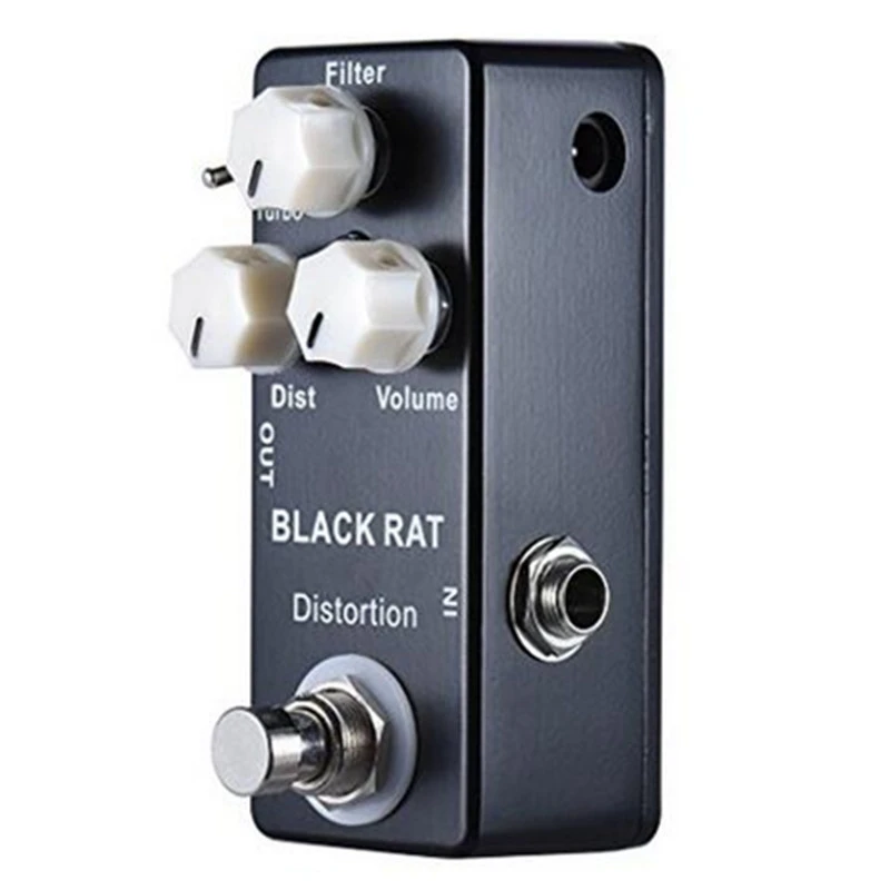 Moskyaudio Black Rat Distortion Mini Guitar Effect Pedál True OctAps Guitar Diely and Accessories