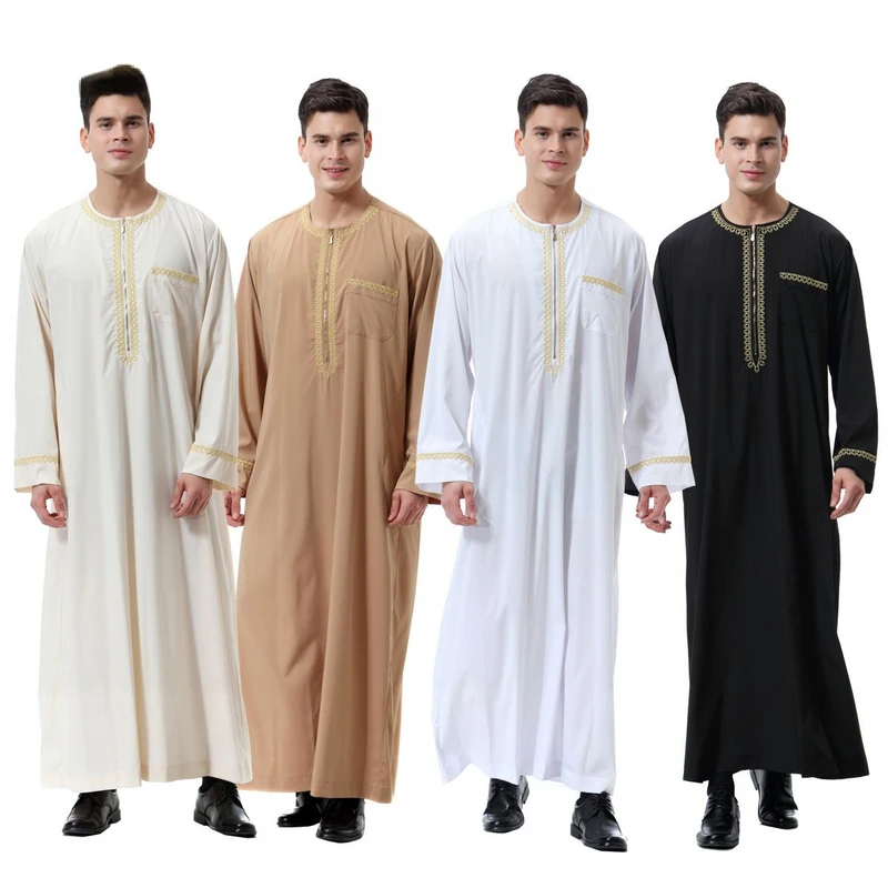 Moslimský islamský odev muži Jubba thob