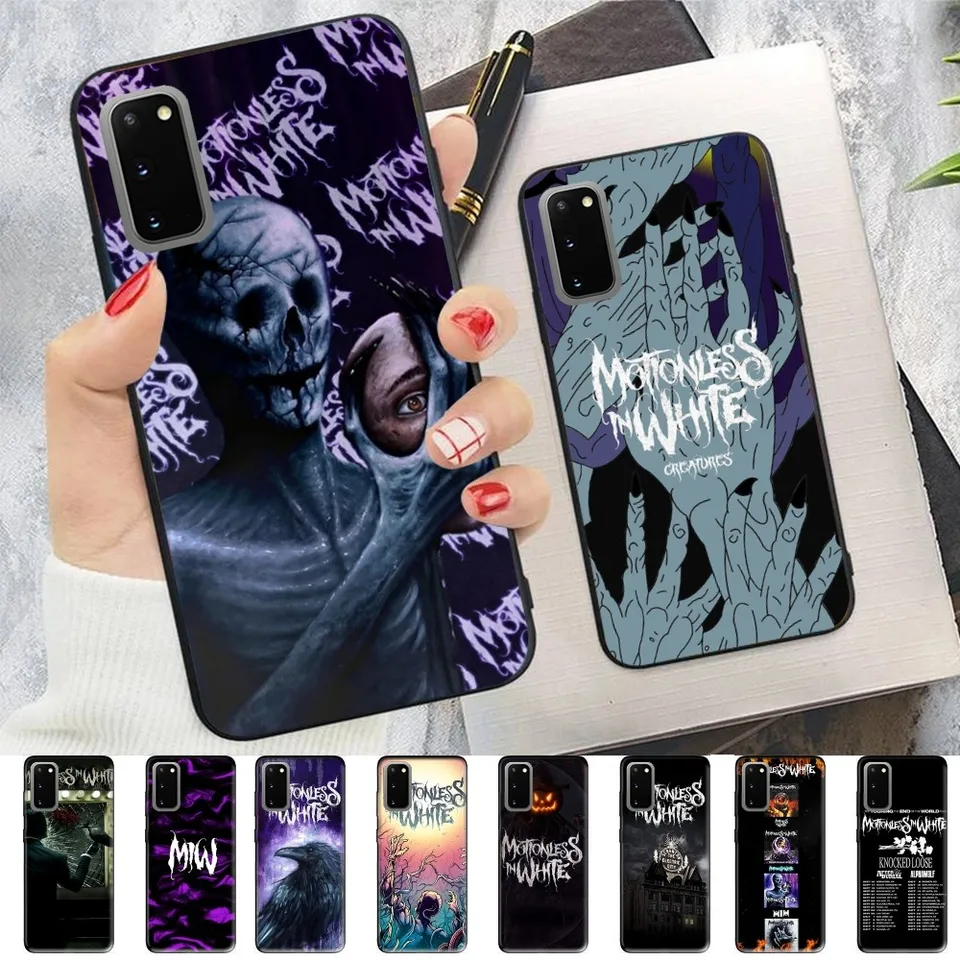 Motionless In White Phone Case For Samsung S 9 10 20 21 22 23 30 23plus lite Ultra FE S10lite Fundas