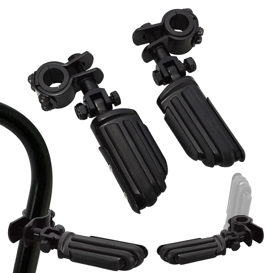 Moto Highway Foot Pegs Highway Pegs Peg Foot Rest Fit Fit for Harley Road King Street Glide s 1 