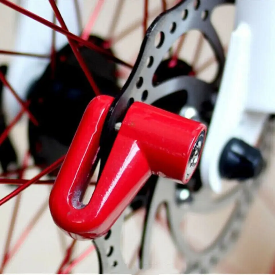 Moto Motorbike bezpečnostná brzda Lock Anti Theft Brzdenie Disk Zám