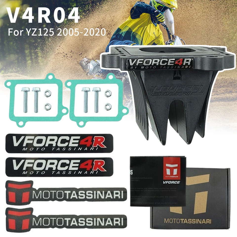 Moto Tassinari V-Force4 Reed Valve pre Yamaha YZ125 2005-2022 V4R04