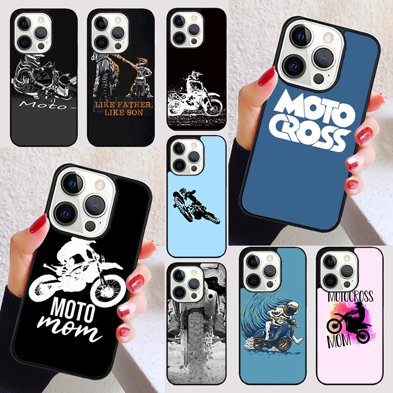 Motocross Motocross Cover pre iPhone 15 16 13 12 11 14 Pro Max Mini Max SE 2020 7 8 6s Plus Pase Case