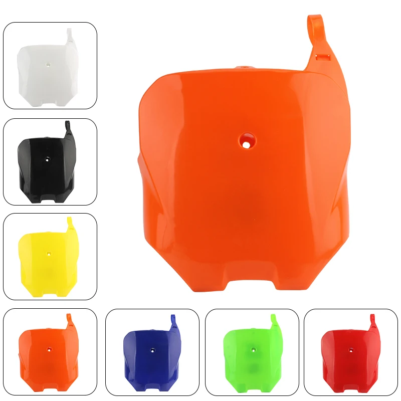 Motocross predné číslo predné plastové číslo Plastové štítky Fender Cover Cover Quaring for Honda CRF100 CRF80 CRF70 XR100 XR Dirt Pit Bike Bike