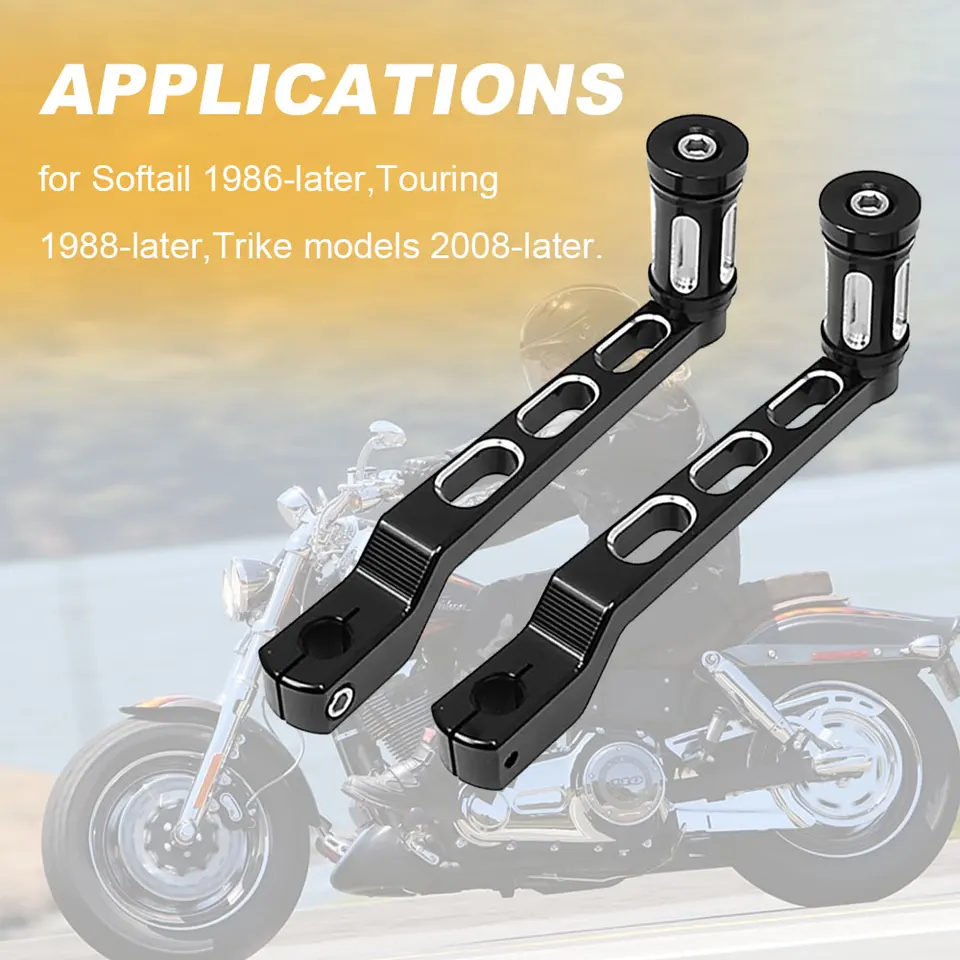 Motocycles Gear Shift Manvers Pegs diely pre Harley Touring Davidson FL Softail Electra Street Tri Glide Ultra Classic Road King