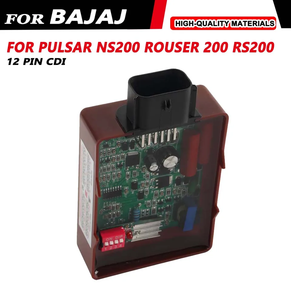 Motocykel 12 PIN AC CDI Box nastaviteľná jednotka zapaľovača pre Bajaj Rouser 200 RS200 JL351200 NS 200 Pulsar NS200 CDI Racing