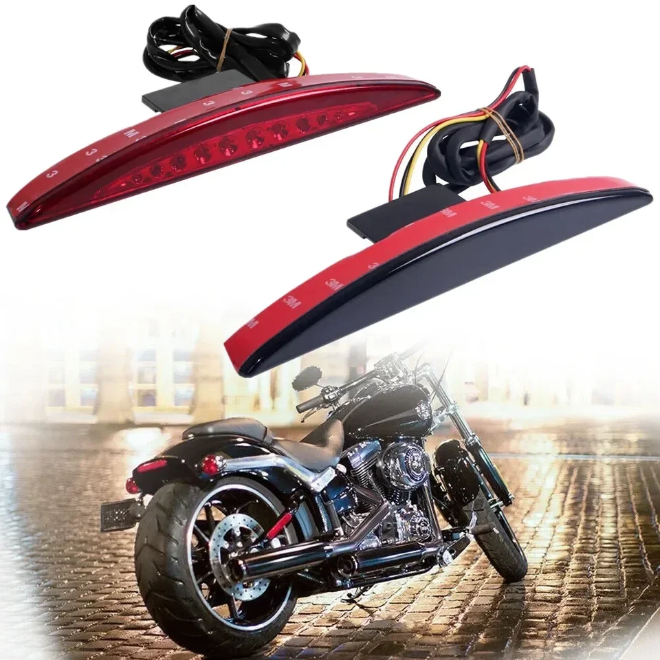 Motocykel 22 LED zadné blatníky TIP BRZDELNÉ OBLASTI STOPE STOP TACH LAMP pre Harley Breakout EFI FXSB CVO Pro Street FXSE/FXSB 13-17