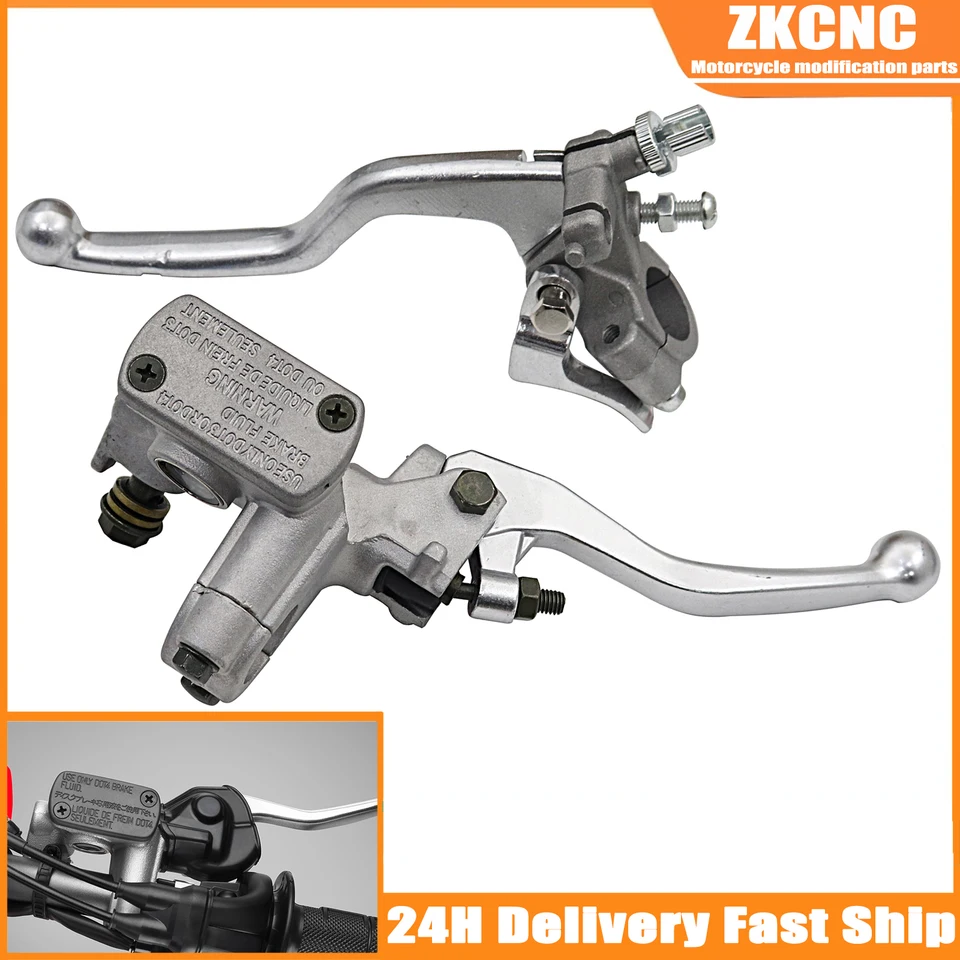 Motocykel 22 mm Hydraulická brzdová páka páka páky páky páky pre Honda CRF 250R 450R 250x 450X 250RX 450RX 150F 230F 250F 250F 250F 250F 250F