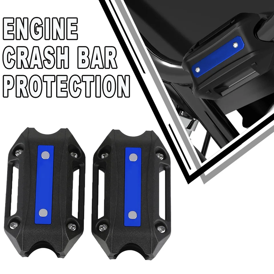 Motocykel 25 mm nárazový barový stĺpový strážny ochranný blok Ochrana ochrany pred dekoratívnym blokom pre Suzuki DR650S DR650SE DR 650 DR650 S SE 1994-2010