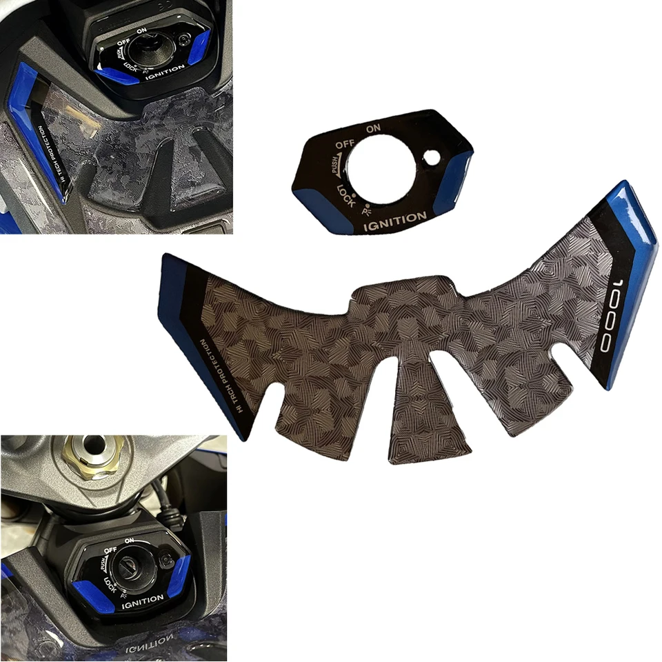 Motocykel 3D nálepka na kľúče kľúča pre Suzuki GSX-S1000 GSX S1000 GSX-S1000GT GST S1000GT 2021 2022 2023