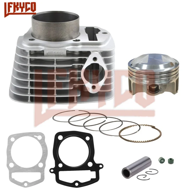 Motocykel 65,5 mm otvor valca Vysoko kompresná piestová súprava 230cc pre motor Honda CRF230F CRF230 F SL230 XR230 CRF230L MOTOBLOCK
