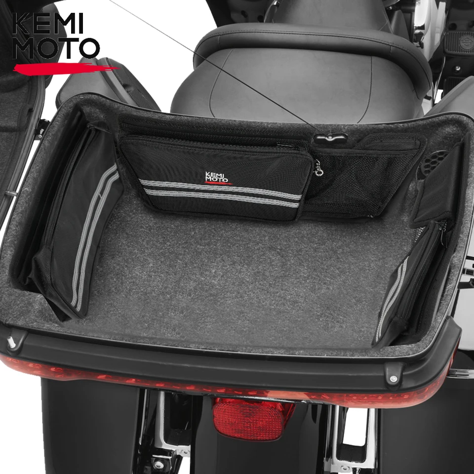 Motocykel Bag Street Glide Tour Pack Organizátor veko SKLADOVANIE VELA PRE ELECTA GLIDE ROAD KING ROAD TRIS TRI GLIDE 2014-2023 TASKY
