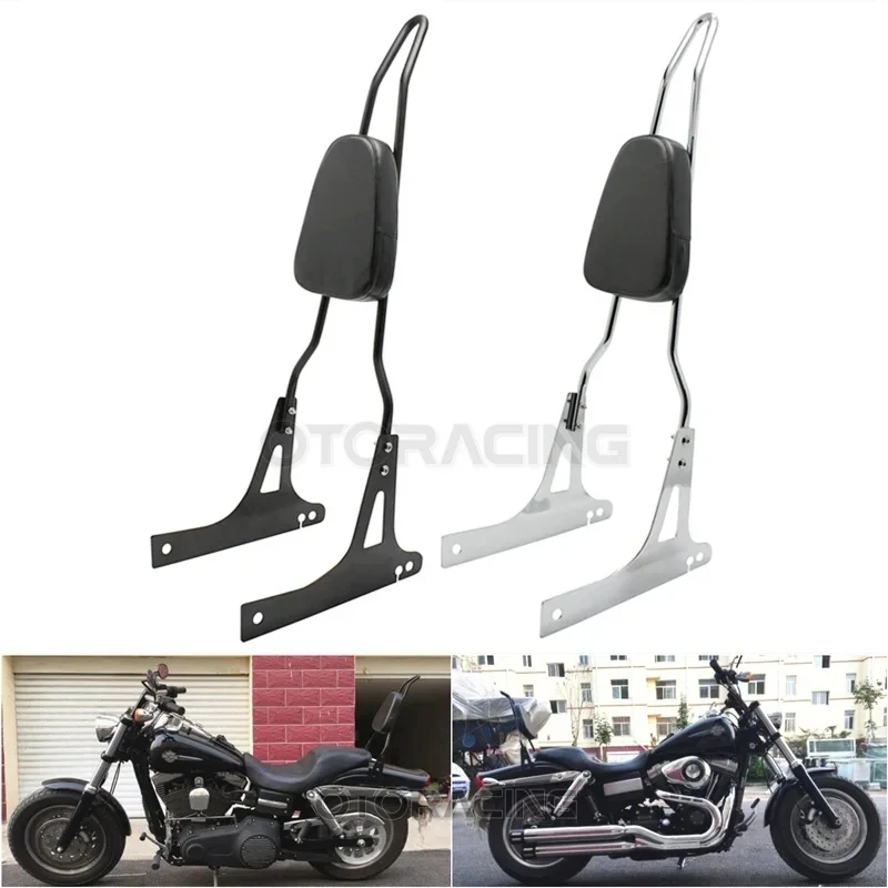 Motocykel Cestovci operadla Sissy Bar pre Harley Dyna Fat Bob Street Bob Super Glide Custom Low Rider FXDC FXDL