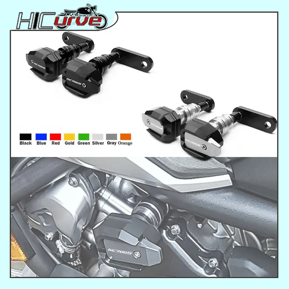 Motocykel CNC Falling Protection Frame Slider Saquing Guard Pad Chráni pre NC700X NC700S NC 700X 700S 2012 2013 2013