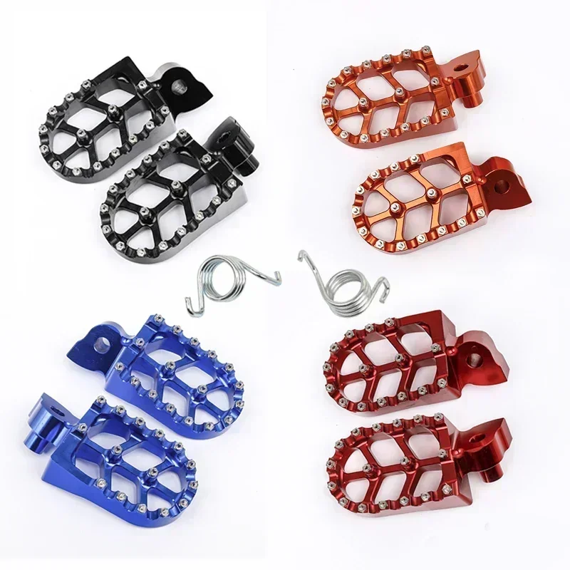 Motocykel CNC Foot Pegs Footpeg Pedals Footrest pre Yamaha YZ 65 85 125 250 125x 250x 250FX 450FX WR 250F 450F YZF WRF 250 450