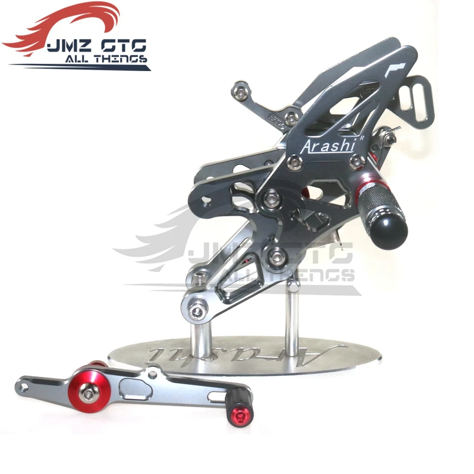 Motocykel CNC nastaviteľné chrbty na zadné zadky pre nohy pre BMW S1000RR 2015-2018 S1000R 2017-2019