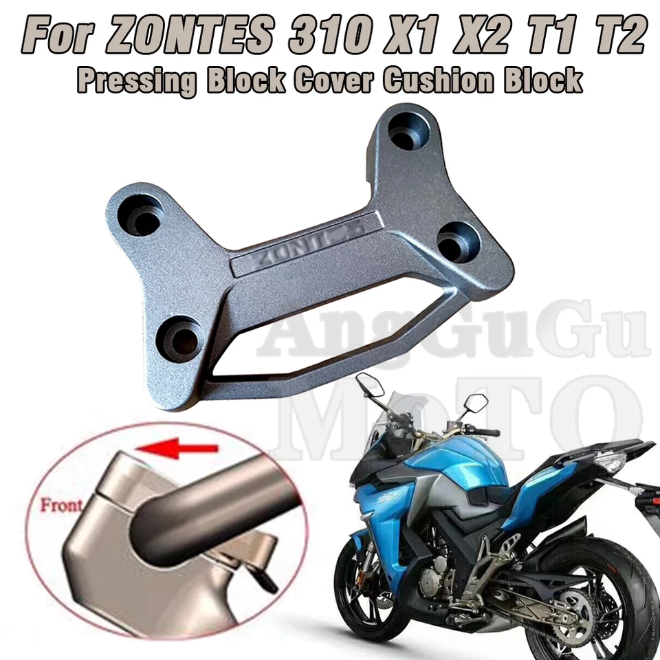 Motocykel CNC rukoväte stúpača Vrchné svorky Zvrchný stĺpcový čapy Kryt bloku Cushion Blok pre zontes Zt310 310 x1 x2 t1 t2