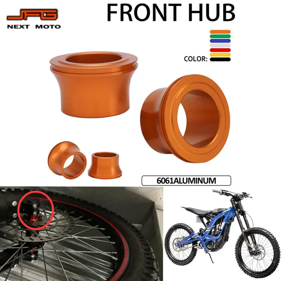 Motocykel CNC Súprava na rozpery predného kolesa pre SPACERS SET SURRON SUR RON SVETLO SX SX SX ELEKTRICKÉ DRIKY HLINICKÉ ZÁKLADY