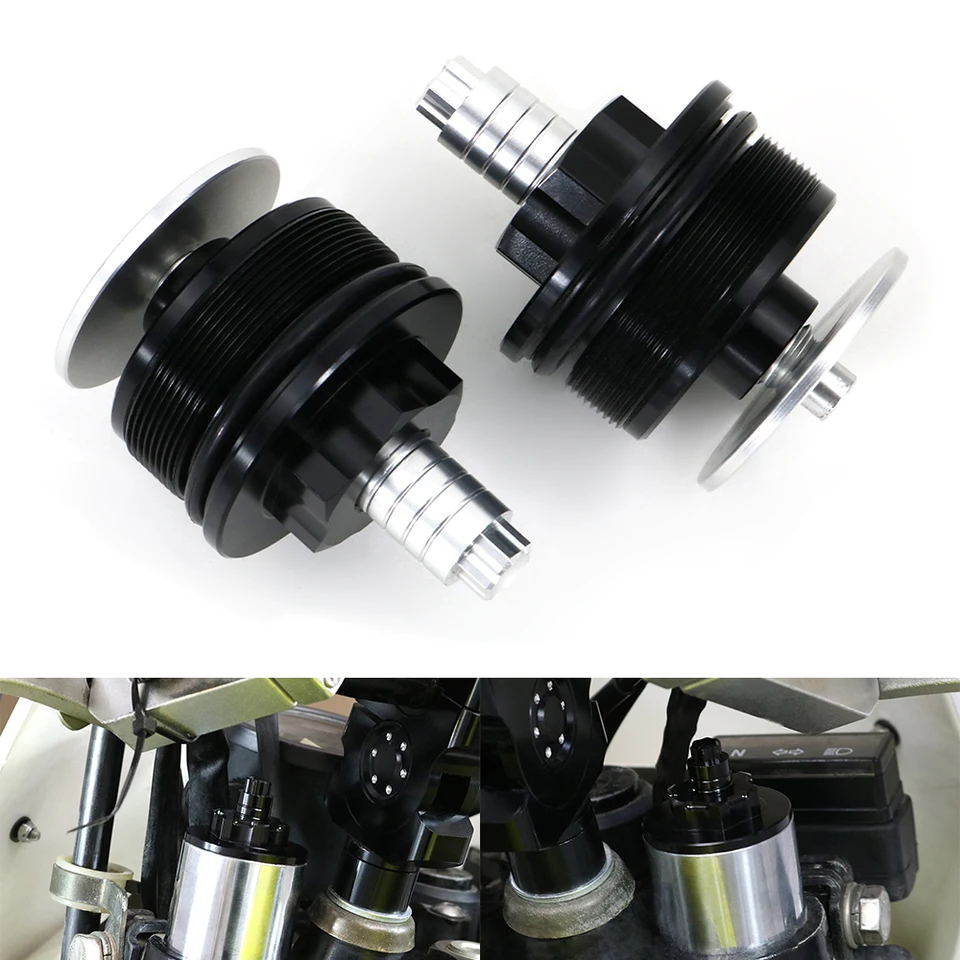 Motocykel CNC vidlice predbežné osvojovače skrutiek pre honda xl1000v varadero CBR600 F4I CBR1100XX CB1000F XRV750 Africa TWIN