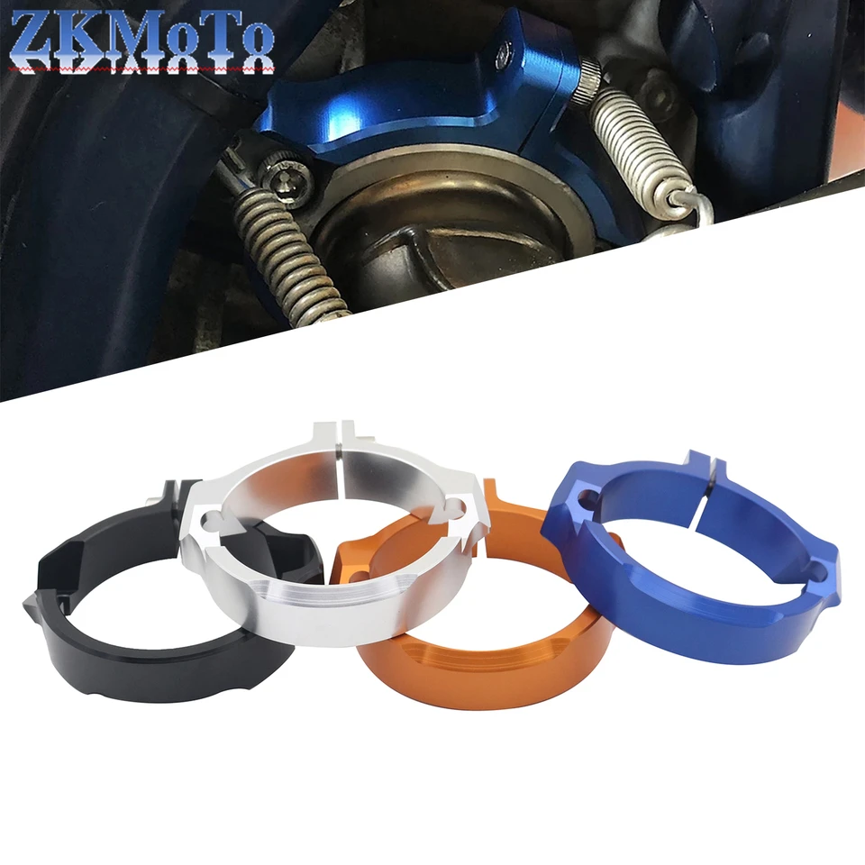 Motocykel CNC výfuku ochrana výfukových plynov Výfuk Ticho Clamp Clamp pre husqvarnu te TC TX 250 300 pre plyn
