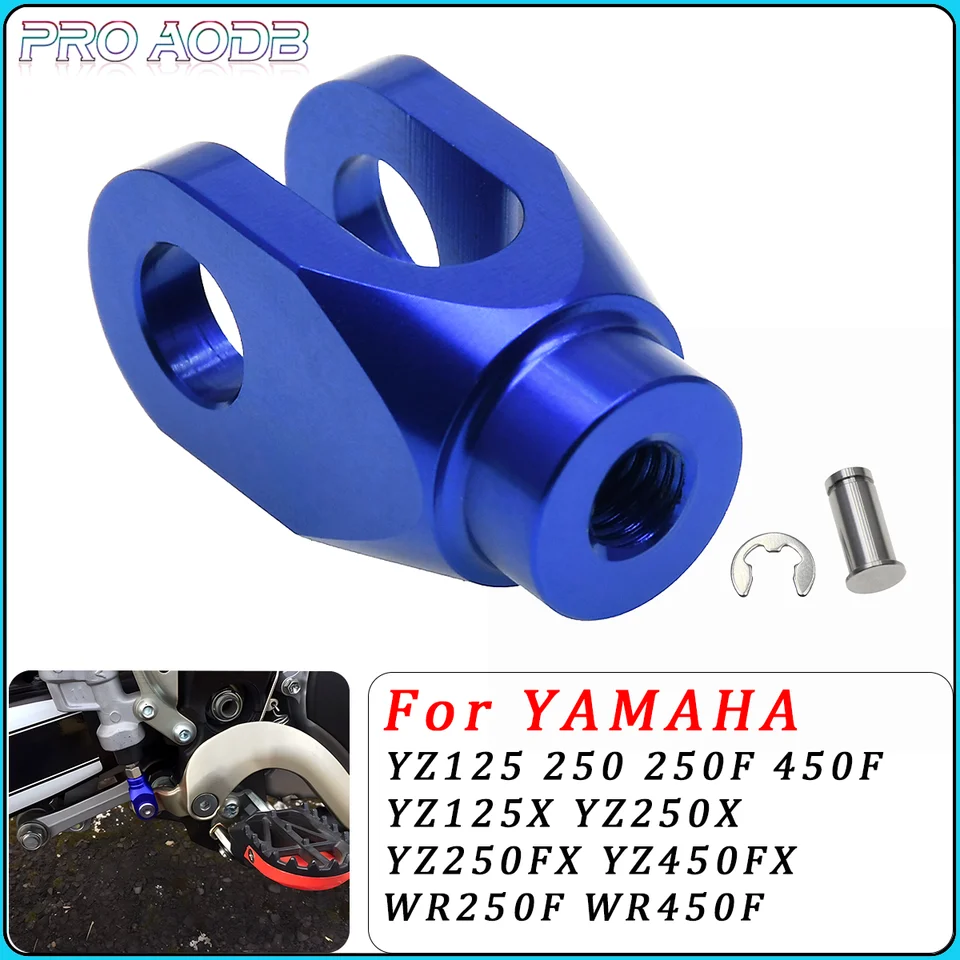 Motocykel CNC zadná brzda Clevis pre Yamaha YZ125 YZ250 YZ250F YZ450F YZ125X YZ250X YZ250FX YZ450FX WR250F WR450F 2003-2020 2021