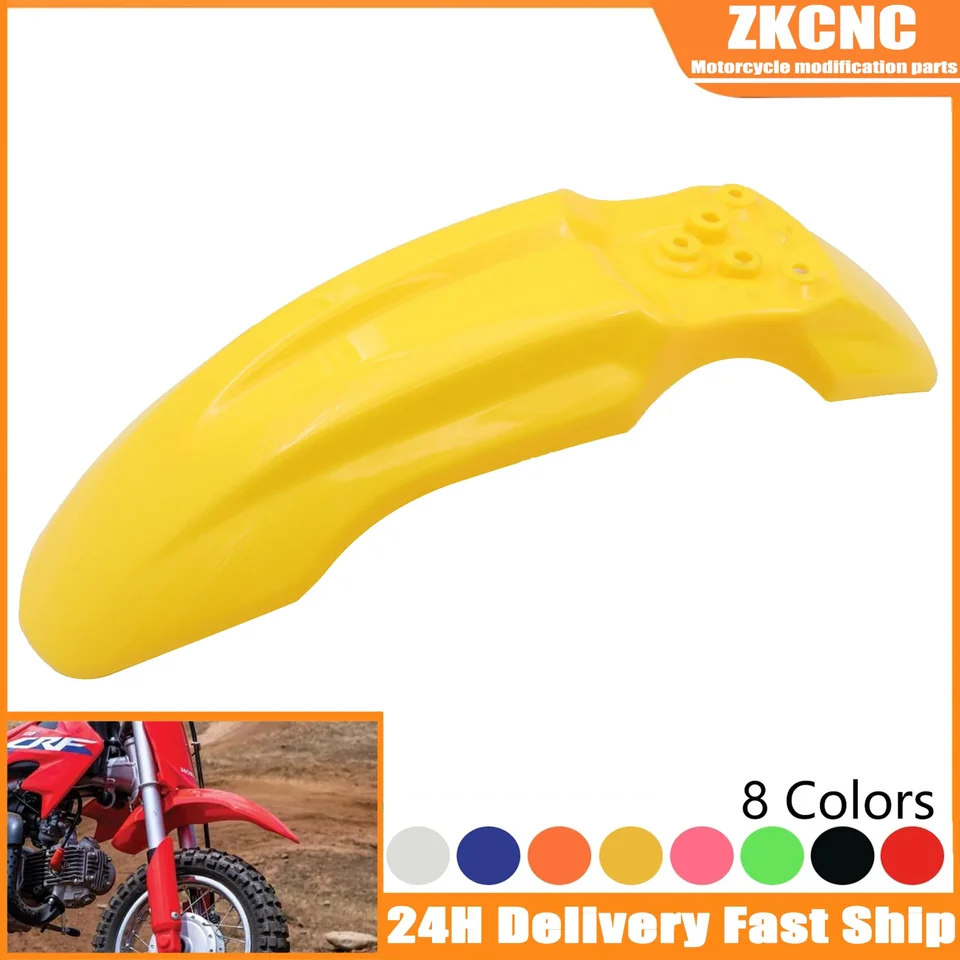 Motocykel CRF50 predný blatník plastový bahenný ochranný kryt chránič bahna pre CRF 50 Honda Motorbike Accessories