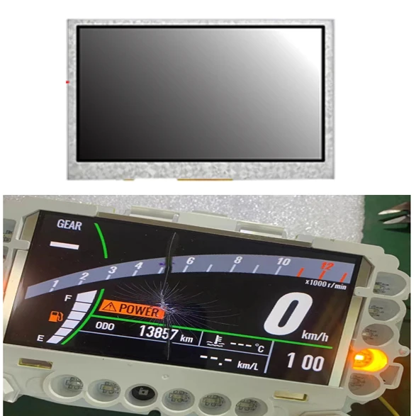 Motocykel Dashboard TFT Display pre Kawasaki Z900 Z650 Ninja650 Z1000SX ZH2 ZX10R Prístroj LCD Speeometer opravy 2020-2022