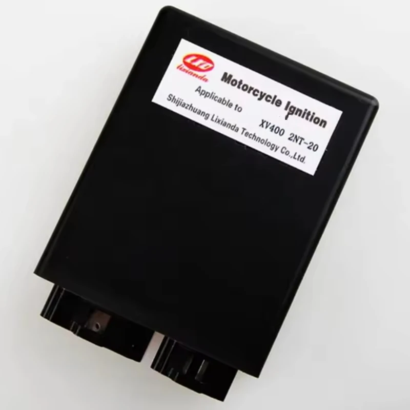 Motocykel digitálne elektronické zapaľovacie závodné závodné závodné preteky CDI Box Unit ECU pre Yamaha XV400 Virago 400 2NT-20 xV 400 Dvojitý spúšťač